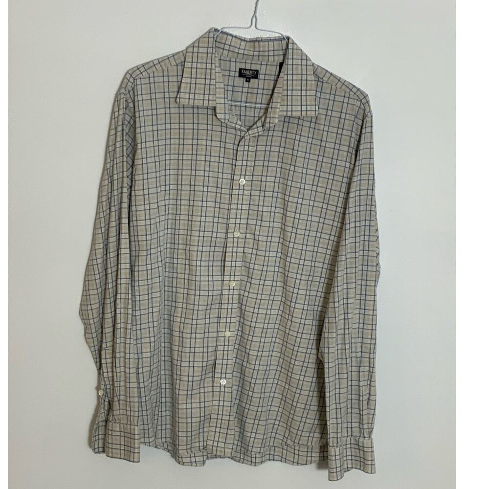 Faherty Men's Plaid Shirt size XL